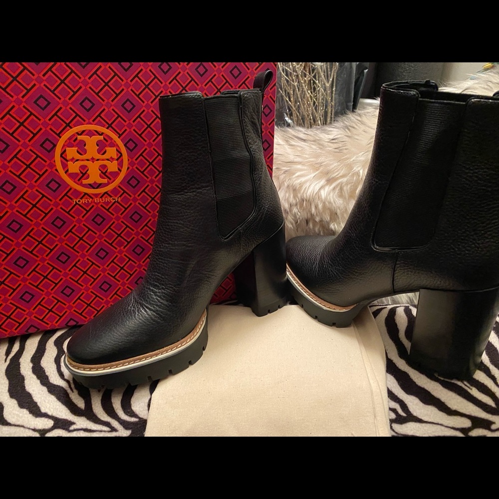 Tory Burch Miller Lug Sole Boots